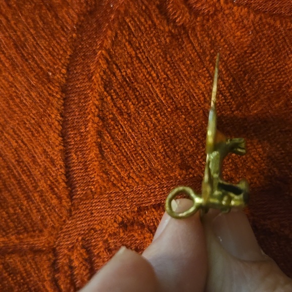 Reproduction Pre-columbian Brass Pendant - Picture 3 of 4